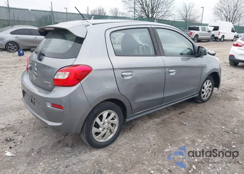 2018 Mitsubishi Mirage Se from USA, damaged, VIN ML32A4HJ0JH008728